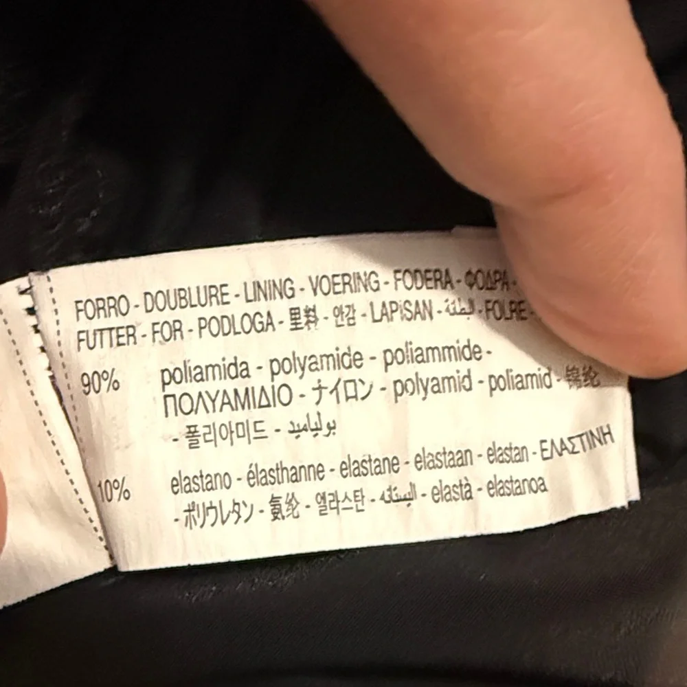 Zara Black Long-Sleeve Bodysuit - Picture 3 of 5